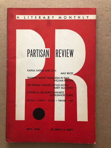 Vintage partisan review - vintage,