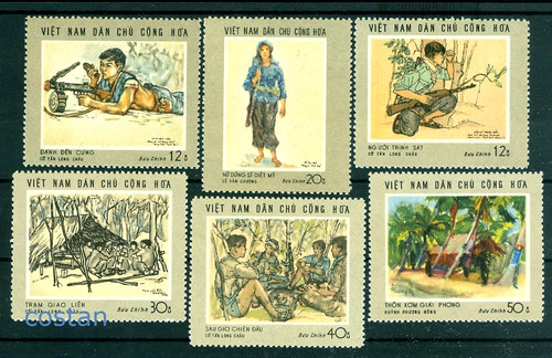 1969 dipinti scene guerra - 1969, dipinti,