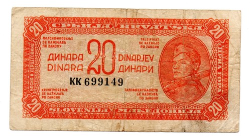 Jugoslavia banconota - jugoslavia,