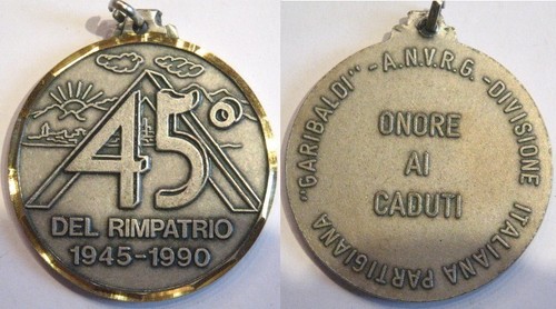 Medaglia anniv del - anniv.,