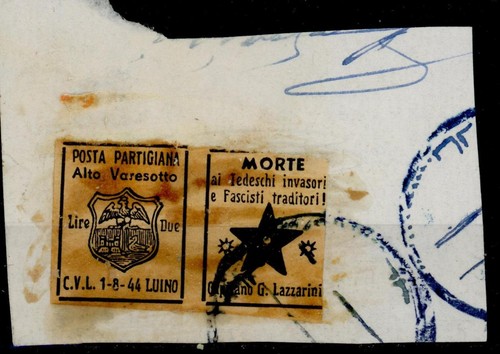 Italia posta partigiana alto - italia,