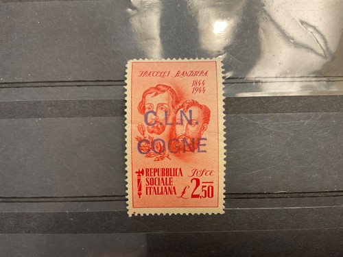 Stamp 1945 posta - 1945, partigiana