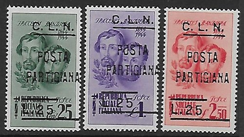 Francobolli italia locali 1944 - francobolli, italia/locali