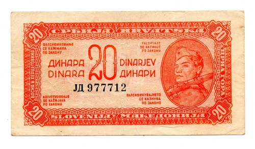Jugoslavia banconota - jugoslavia,