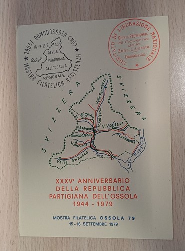 Cartolina xxxv anniversario - xxxv^,