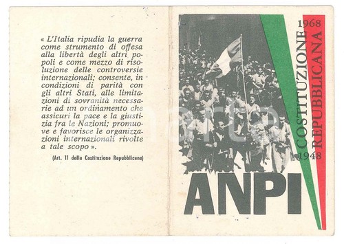 1968 anpi sezione forlãœ - 1968, di